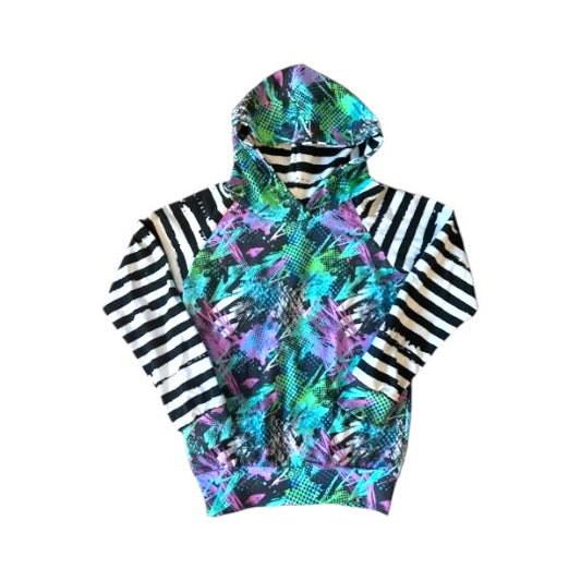 Graffiti Stripe Hoodie