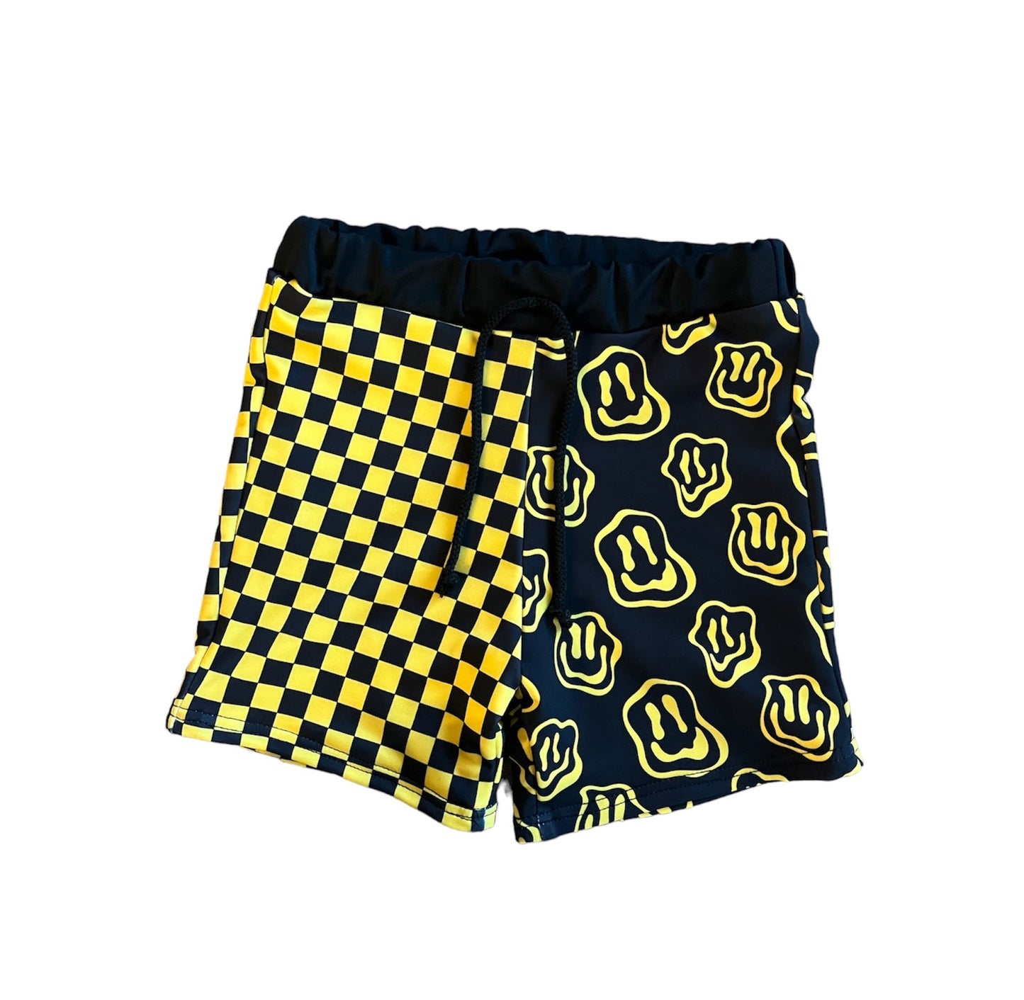 Smiley Checker Board Shorts