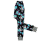 Graffiti Checker Harem Joggers