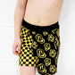 Smiley Checker Board Shorts