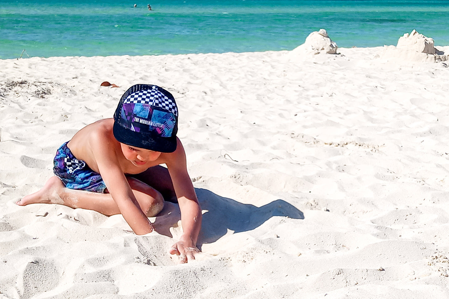 Grafitti Checker Board Shorts